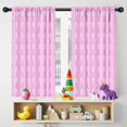 thumbnail image 5 of Blackout Kids Curtains,Pink Breast Cancer Childrens Insulated Curtains Set Of 2,Bedroom Essentials,Toddler Room Decor 42"x54", 5 of 5