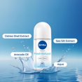 thumbnail image 2 of NIVEA Whitening Sensitive Roll-on 48h 0% Alcohol 50 ml, 2 of 3