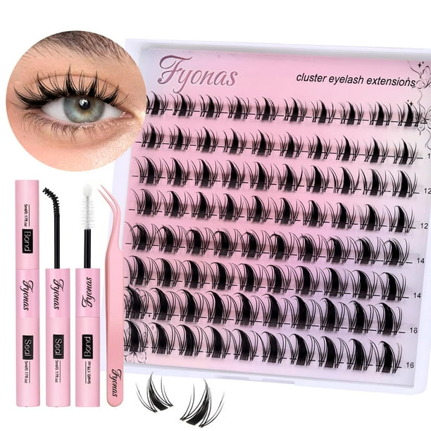 Kit de pestañas Fyonas Manga Lash Spiky C Curl Fairy