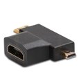 thumbnail image 1 of Convertidor de adaptador de cable 1.4 hembra compatible con HDMI macho Mini compatible con HDMI macho a HDMI LingWen 9024715615244, 1 of 1