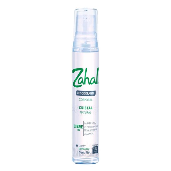 Desodorante spray Corporal Natural de Bolsillo Zahal 15 ml