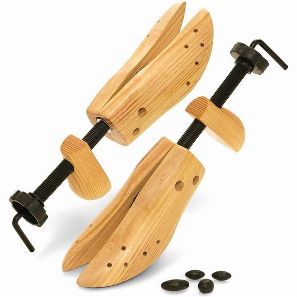 Shoe Stretcher Men Women Wooden Shoes Tree Shaper Rack Wood Adjustable Flats Pumps Boots Expander Shoe Stretcher