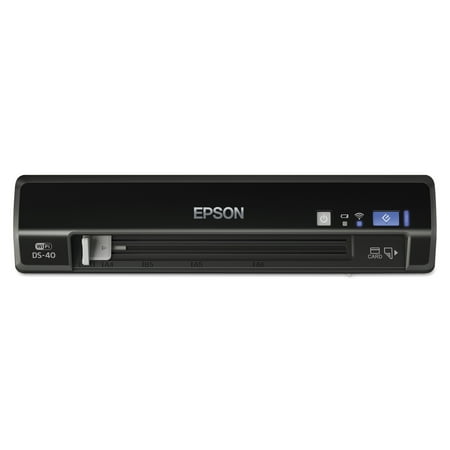 Epson WorkForce DS-40 Wireless Portable Document Scanner for PC and Mac, Sheet-fed, Mobile/Portable