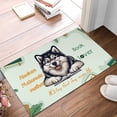 thumbnail image 2 of Alaskan Malamute Mother Book Lover Living That Dog Mom Life Happy Mother's Day Doormat Alaska Mal Dog Lovers Gifts Indoor Outdoor Welcome Mat - 03004, 2 of 5