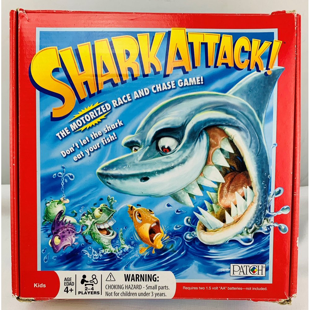 Shark Attack Game 2010 Patch Great Condition Walmart