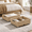 Oak-23.6"L x 15.4"W x 7.9"H, variant on Oak 2-pack Rolling Under Bed Storage Drawers Organizer 23.6"L x 15.4"W x 7.9"H