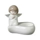 thumbnail image 1 of Estatua de ángel té titular de velas decoración de escritorio escultura de cerámica versátil para centros de mesa de mesa de bodas decorativas Estilo a, 1 of 8