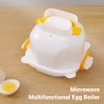 thumbnail image 3 of Hervidor De Huevos Para Microondas, Cazador Furtivo De Huevos Cocidos En Microondas Fácil De Usar Doble Uso Rápido Saludable Para El Hogar, 3 of 7