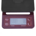 thumbnail image 3 of tooloflife Mini Timer Scale Digital Kitchen Coffee Scale LCD Display with ABS Platform (Battery not Included), 3 of 8