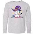 thumbnail image 3 of Inktastic Halloween Girls Unicorn Witch Long Sleeve Youth T-Shirt, 3 of 5