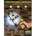 thumbnail image 4 of 6-Inch Brushless Cordless Circular Saw, 5900 RPM Variable Speed, 4.2 lbs, Cutting Depth 2-1/20" at 90°, 0-45° Bevel, for DeWalt 20V Battery (Bare Tool), 4 of 10