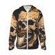 thumbnail image 1 of Fotbe Grim Coffee Skull Chaqueta con Protección Solar UPF 50+ para Hombre y Mujer, Camisa con Capucha y Bolsillos-XX-Large, 1 of 1