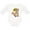AA-White, variant on Cute Chipmunk with Sunflower Boys or Girls Long Sleeve Baby Bodysuit