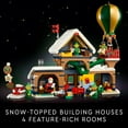 thumbnail image 5 of LEGO Icons Santa's Post Office Building Set for Adults - Christmas Village Decoration for Home - Includes Santa Minifigure, 4 Elves Minifigures, & More - Gift for Family- 10339, 5 of 8