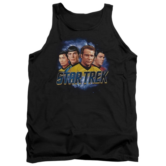 Star Trek The Boys Adult Tank Top Black