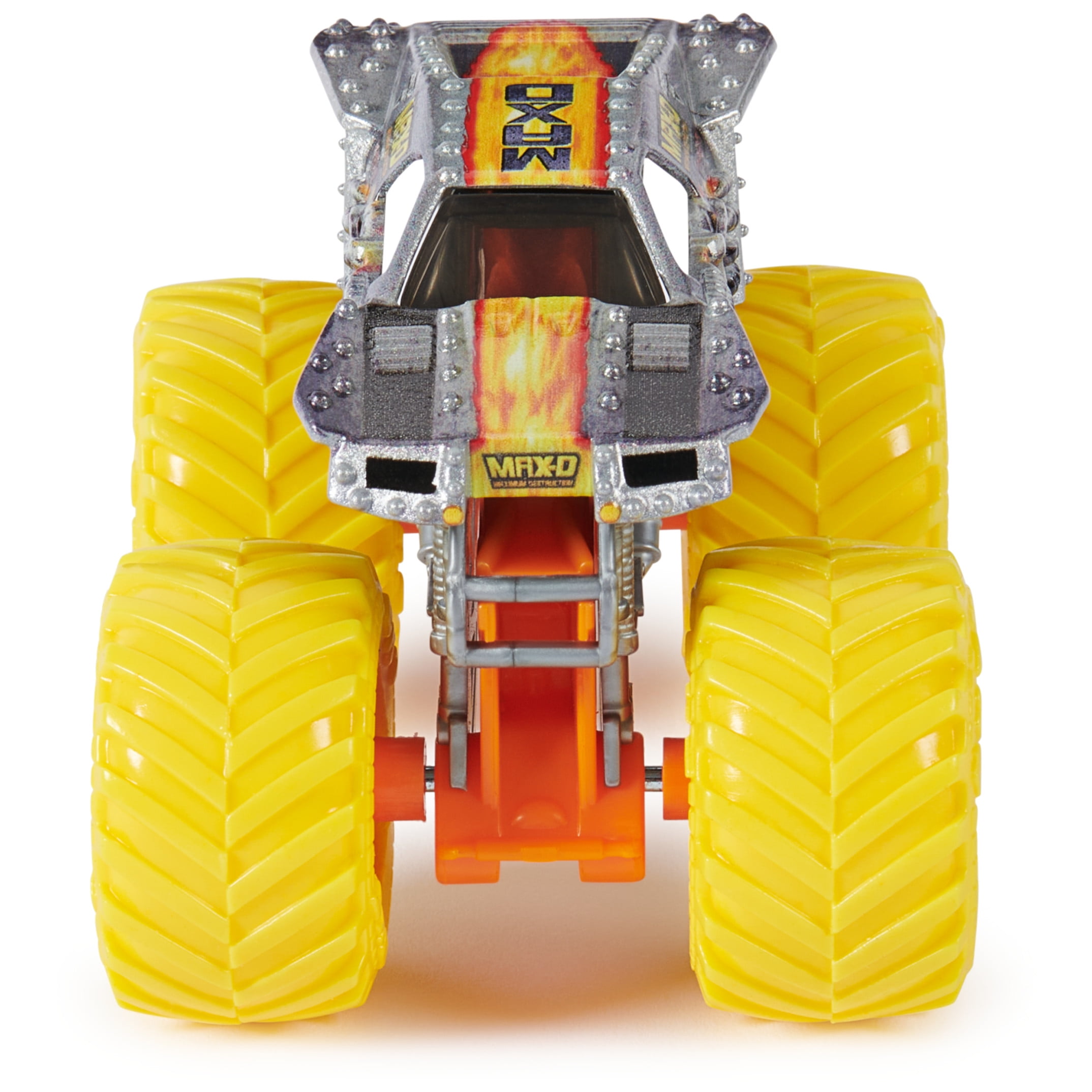 Monster Jam, Official Grave Digger Vs. Max D Die-Cast Monster Trucks, 1:64 Scale, Kids Toys for Boys Ages 3 and up