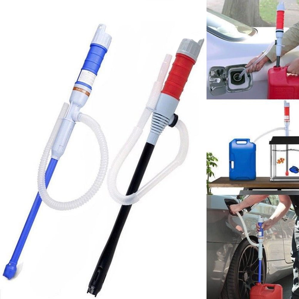 Hand Siphon Syphon Transfer Pump Petrol Diesel Fuel Fish-Tank Oil Water LiqY GD 