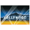 Fun Express - Hollywood Hills Backdrop Banner for Party - Party Decor - Wall Decor - Preprinted Backdrops - Party - 3 Pieces
