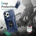 thumbnail image 3 of Fashion Case with Holder Stander Kickstand Drop Resistant Shockproof Case For iPhone 16 Pro (6.3inch), 3 of 7