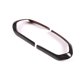 thumbnail image 1 of Decoración de lentejuelas para volante de coche, 2 piezas ABS cromado/fibra de carbono, marco decorativo para volante de coche, ajuste para volante, 1 of 5