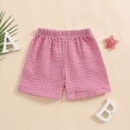 thumbnail image 2 of NOLDARES Toddler Boys Cotton Athletic Running Shorts, Kids Summer Casual Fashion Soccer Shorts(Red,2-3 Years), 2 of 9