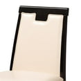 thumbnail image 5 of Bowery Hill Beige Faux Leather Upholstered Wood 5-Piece Dining Set, 5 of 9