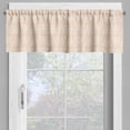 thumbnail image 2 of Ambesonne Peach Colors Valance Pack of 2, Retro Damask Style, 42"X12", Pale Peach White, 2 of 5