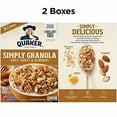 thumbnail image 2 of Quaker Simply Granola Honey & Almond, Twin Pack, 2 of 3