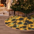 thumbnail image 5 of Disketp Hawaii Palms Christmas Tree Skirt, Christmas Tree Decorations, Christmas Decor, Tree Mat Decoration(30-48IN)-30", 5 of 6