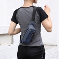 thumbnail image 5 of Miogawg Crossbody Fanny Pack With 4-Zipper Pockets, Fashion Sports Waist Bag Purse, Lightweight Belt Bag For Travel Walking Hiking Running, Phone Bag Carrying All Phones, 5 of 6