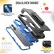 thumbnail image 4 of Rome Tech Funda para iPhone 16 Plus con Clip para Cinturón y Soporte, Carcasa Protectora de Doble Capa a Prueba de Golpes, Color Negro y Azul, 4 of 5