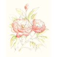 thumbnail image 2 of Harper, Ethan 26x32 White Modern Wood Framed Museum Art Print Titled - Watercolor Floral Variety II, 2 of 4