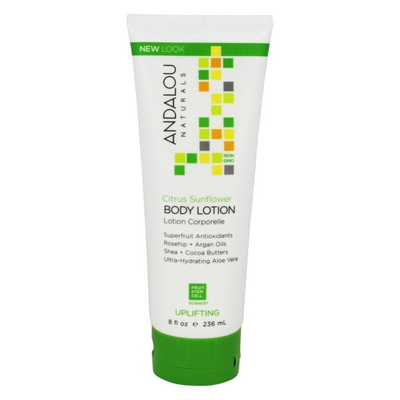 Andalou Naturals - Uplifting Body Lotion Citrus Sunflower - 8 fl. oz.