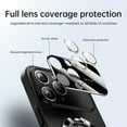 thumbnail image 4 of Nalacover for iPhone 16 Pro Max Case with Magnetic Invisible Kickstand Compatible with MagSafe,for Women Men Logo View Window Large Viewport Design Hard PC Camera Lens Protector Phone Case,Black, 4 of 6