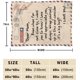 thumbnail image 5 of LHSHID Air Mail Blanket Flannel Throw Birthday Valentines Gifts Present from Daughter/Son Printed Snuggle Warm Soft Couch Sofa Living Room Decor 60x80in, 5 of 6