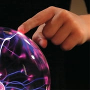 Discovery #Mindblown Color Changing Glass Plasma Globe Lamp,1.7 lb, 6.25 in x 12.25 in