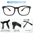 thumbnail image 3 of Gafas bloqueadoras de luz azul NZKNP para mujeres y hombres, paquete de 5, 3 of 7
