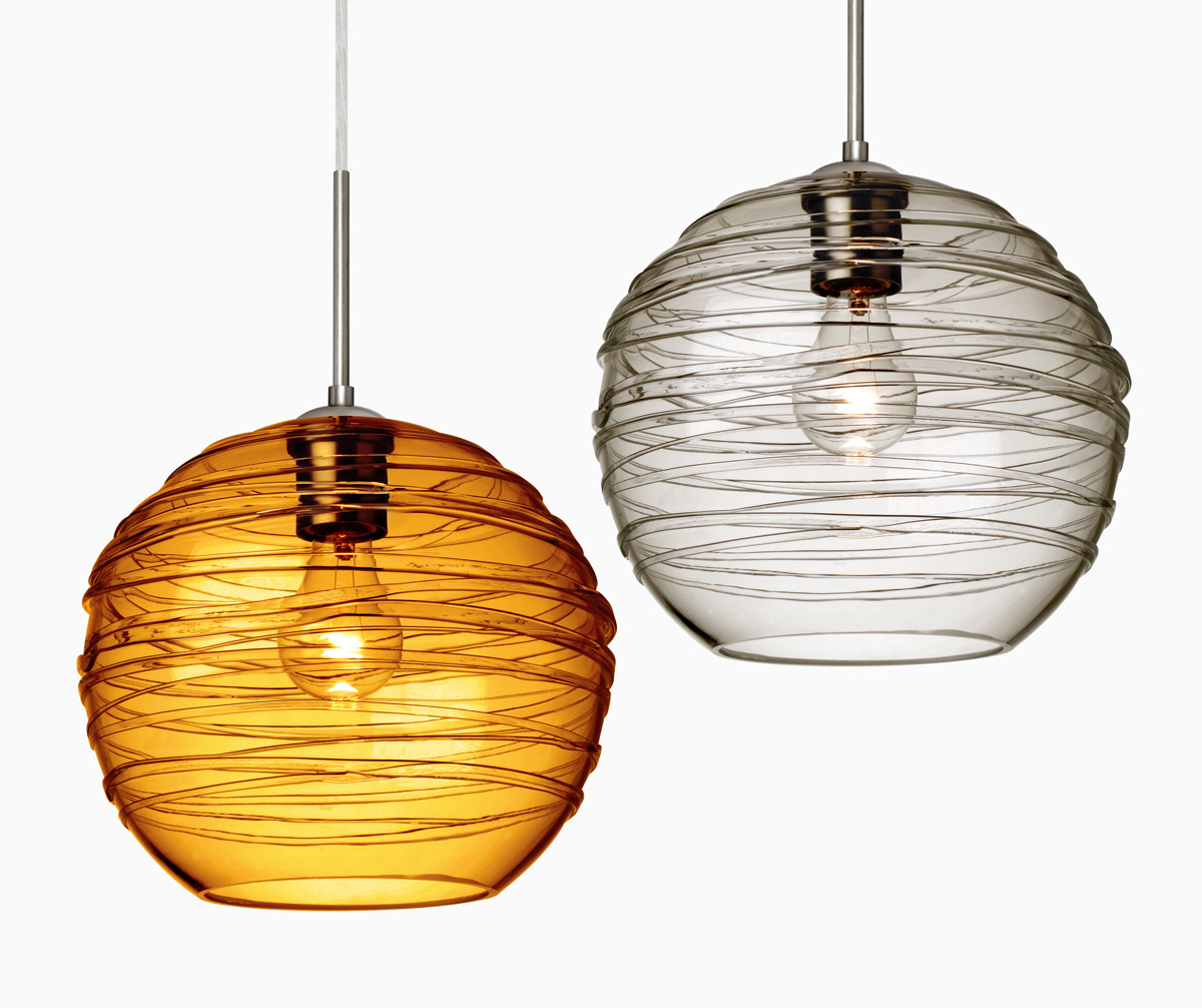 Besa Lighting - Wave 10 - 1 Light Cord Pendant with Dome Canopy In Contemporary - image 4 of 4