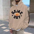 thumbnail image 1 of WILLBEST Sudaderas De Hombre Sudadera con Capucha para Hombre con Estampado De Fútbol Sudadera Informal Holgada para Uso Diario Cómoda y Cálida Moda De Otoño e Invierno XXGrande, 1 of 3