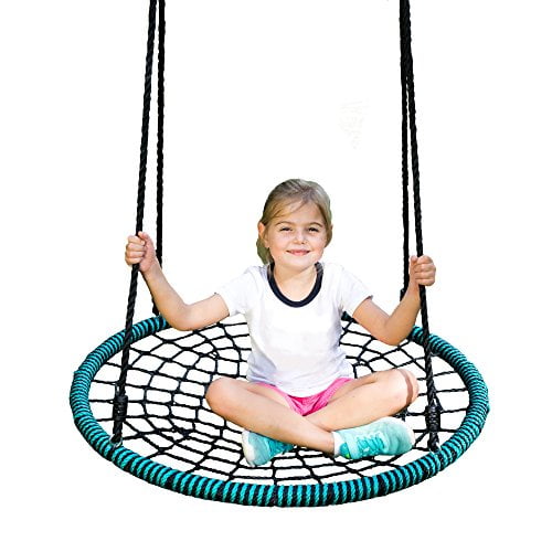 Sorbus Spinner Swing Kids Indoor/Outdoor Round  Swing Great for