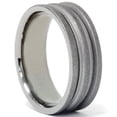 thumbnail image 2 of Pompeii Charcoal Finish Wedding Band 14K Black Gold (,), 2 of 3