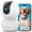 White-6MP, variant on Vimtag 2.4/5GHz WiFi Security Camera, 3MP Indoor Pet Camera with Speaker, Phone App, Smart Tracking, Alexa Ready, wired