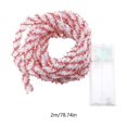 thumbnail image 3 of CuiLiyq Christmas Decorative Light Strips, 6.56 Ft LED Light Strips for Christmas Tree Decoration, For Home Holiday Wedding Party Decoration (Red), 3 of 9