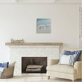 thumbnail image 2 of Stupell Industries Sandpipers Flock Sandy Beach Shore Coastal Painting Gallery Wrapped Canvas Print Wall Art, 2 of 5