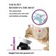 thumbnail image 3 of Cuenco de comida para gatos Slow Feeder Y YHY, diseño de cerámica con forma de gato, 3 of 7