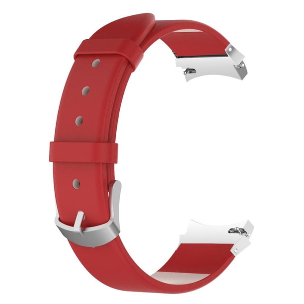 Correa De Piel Compatible Con Samsung Galaxy Watch4 40/44 Mm Pulsera De Repuesto Compatible Con Watch4 Classic 42/46 Mm 20 Mm Vogacara EL016603-05
