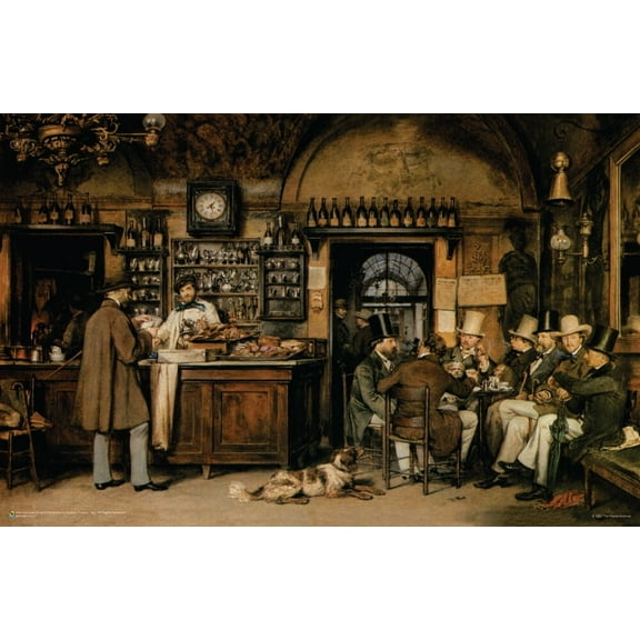 Alehouse - Vintage Ad Mini Poster 17" x 11"