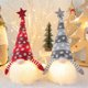 thumbnail image 4 of Adornos navideños Muñeco con luz LED Decoración Adornos navideños Felpa TFixol  Decoraciones Muñeca, 4 of 7