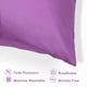 thumbnail image 3 of 2Pcs Fundas De Almohada De Microfibra Fundas De Almohada Oxford Estándar / Reina / Rey Púrpura 21x37 Pulgadas, 3 of 6