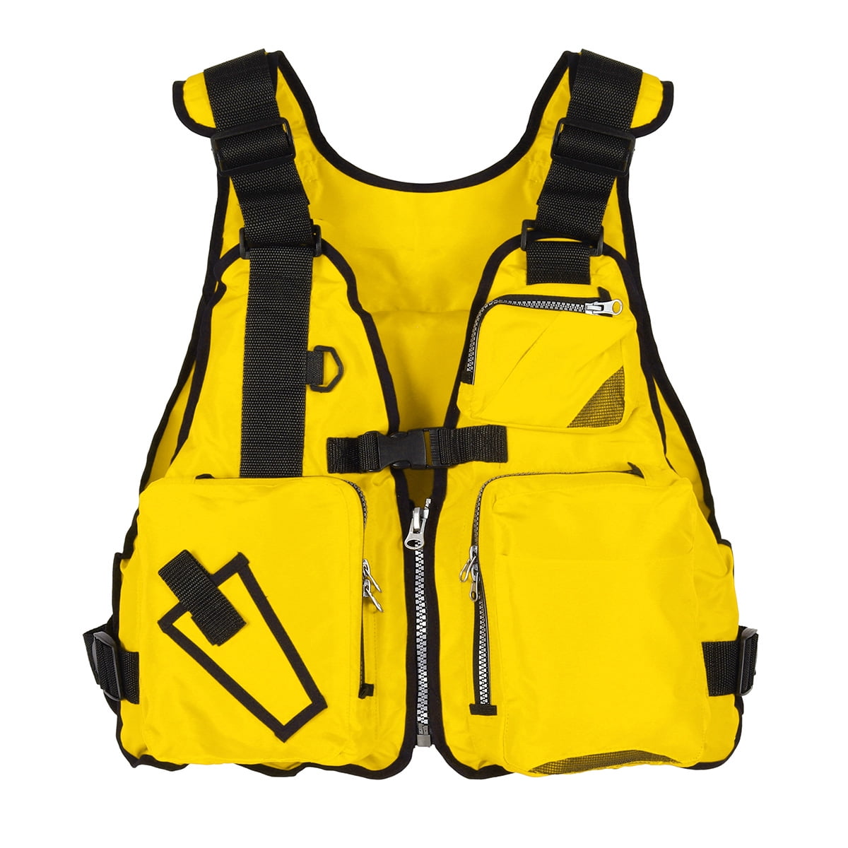 Adults Adjustable Buoyancy Fishing Life Jacket Swimming Surfing Kayak Vest CO 